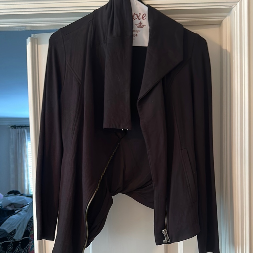 Helmut Lang Black Moto Jacket